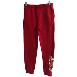 **NWT**  Disney Minnie Mouse Girl’s Jogger Pants  -  Size L (10-12)